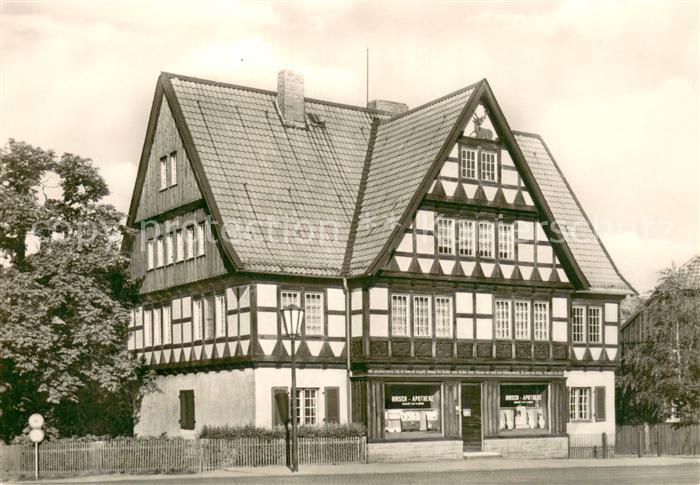 Ilsenburg Harz Apotheke Aussenansicht