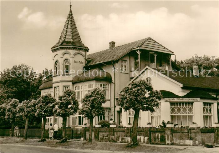 Graal-Mueritz Ostseebad Gaststaette Haus Malta Aussenansicht