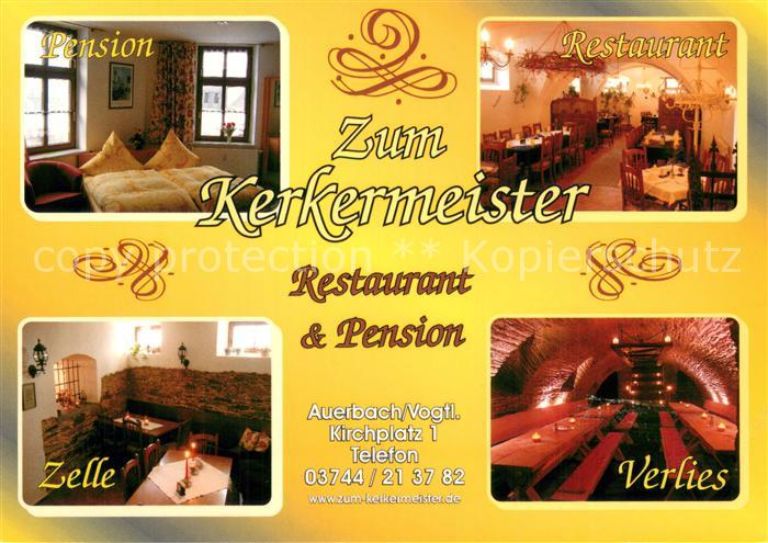 Auerbach Vogtland Restaurant-Pension Zum Kerkermeister Verlies Zelle