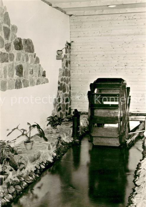 Guehlen Glienicke Konsum-Gaststaette Boltenmuehle Muehlrad