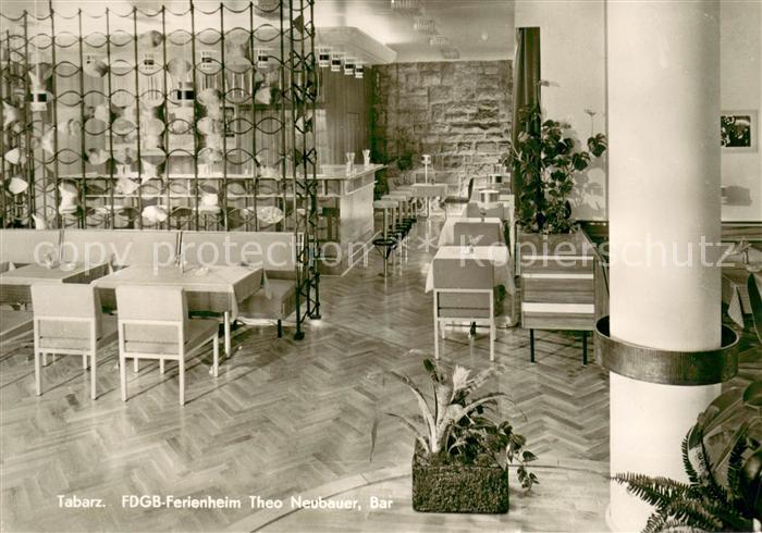 Tabarz FDGB-Ferienheim Theo Neubauer Bar