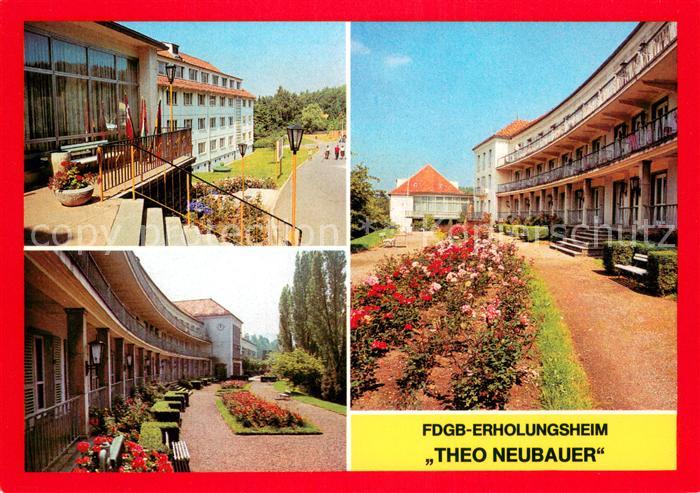 Tabarz FDGB-erholungsheim Theo Neubauer