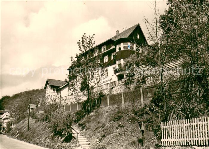 Altenbrak Harz Schwestern- u. Genesungsheim Aussenansicht