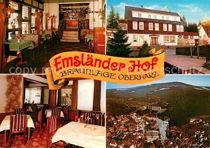 Braunlage Harz Fliegeraufnahme Emslaender Hof