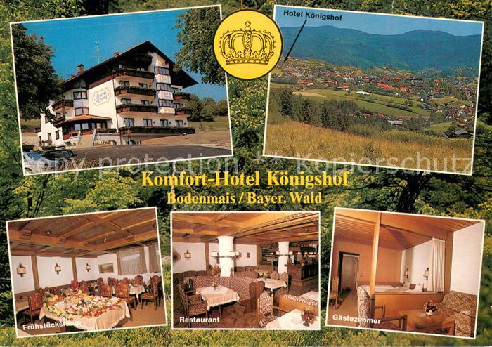 Bodenmais Komfort-Hotel Koenigshof Restaurant Fruehstuecksbuffet