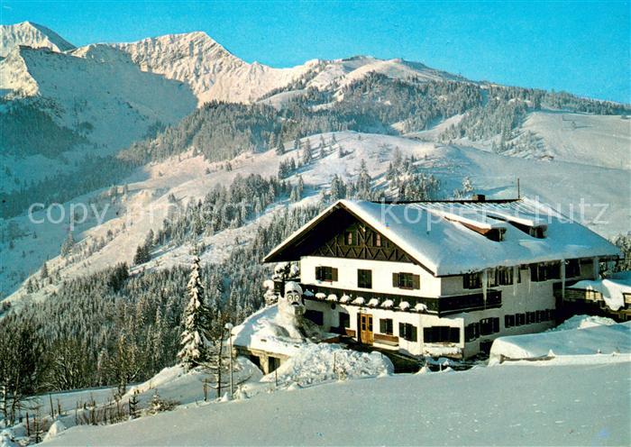 Bayrischzell Siemens-Berghaus Schneepanorama