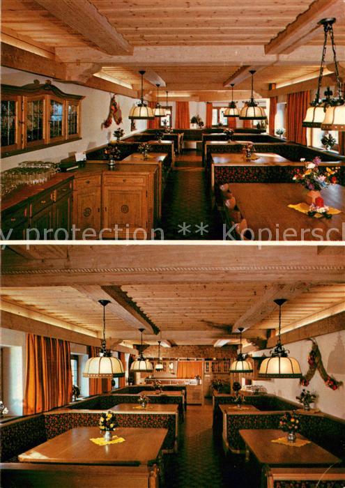 Bayrischzell Siemens-Berghaus Gastraum