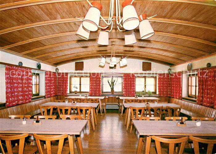 Bayrischzell Siemens-Berghaus Aufenthaltsraum