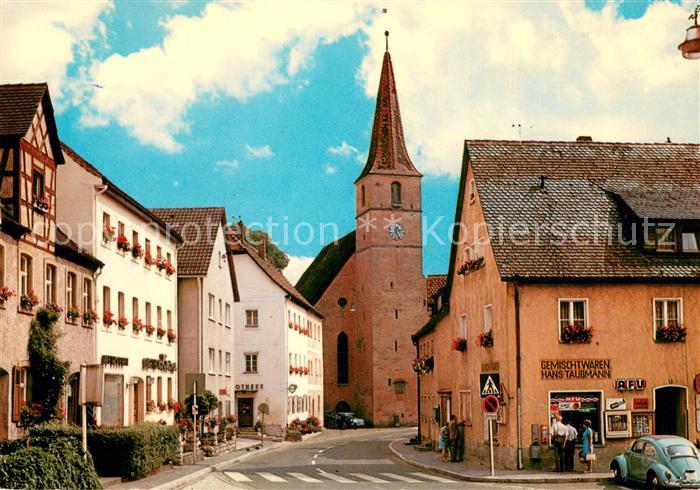 Velden Mittelfranken Kirche Gemischtwaren Hans Taubmann