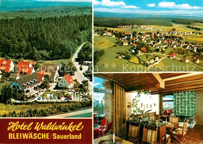 Bleiwaesche Fliegeraufnahme Hotel Waldwinkel