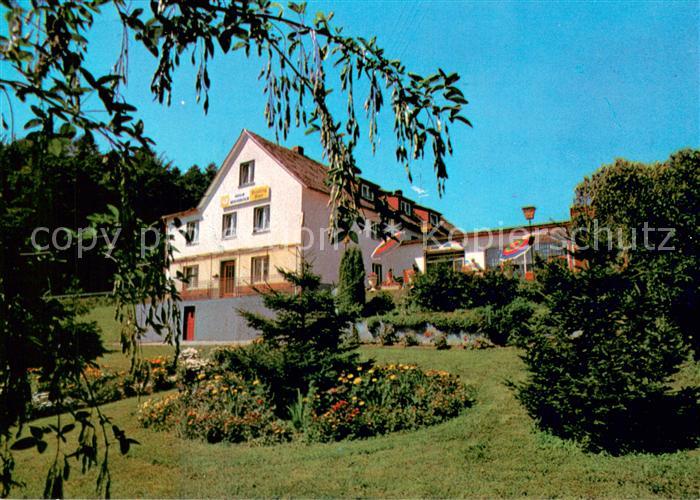 Schoenbach Dillkreis Restaurant-Pension Haus Waldblick Aussenansicht