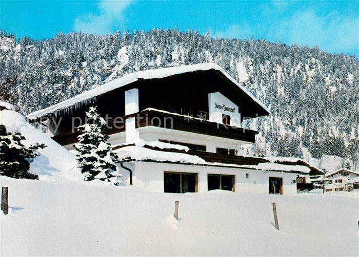 Reit Winkl Haus Tanneck Schwimmhalle Winter Schnee