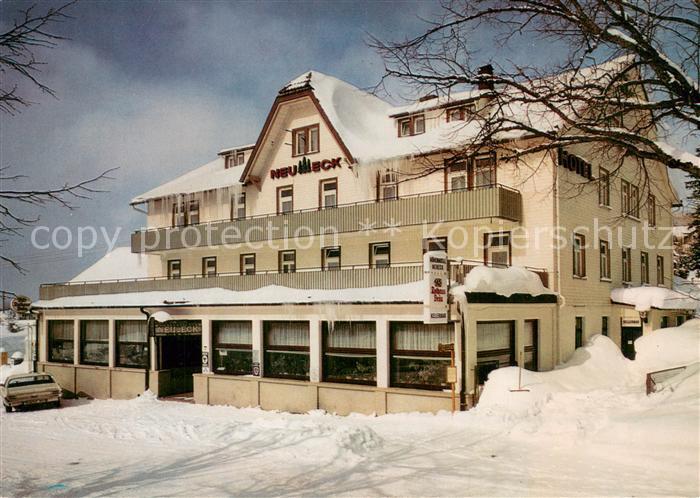 Furtwangen Hoehenhotel Neu-Eck Winter Schnee