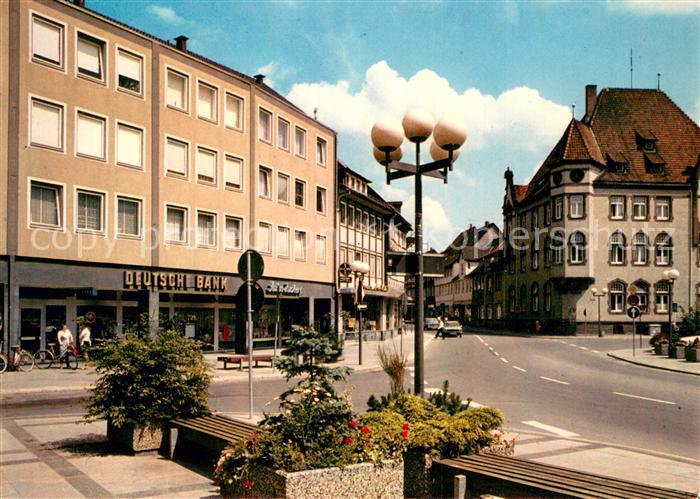 Einbeck Niedersachsen Moencheplatz Deutsche Bank