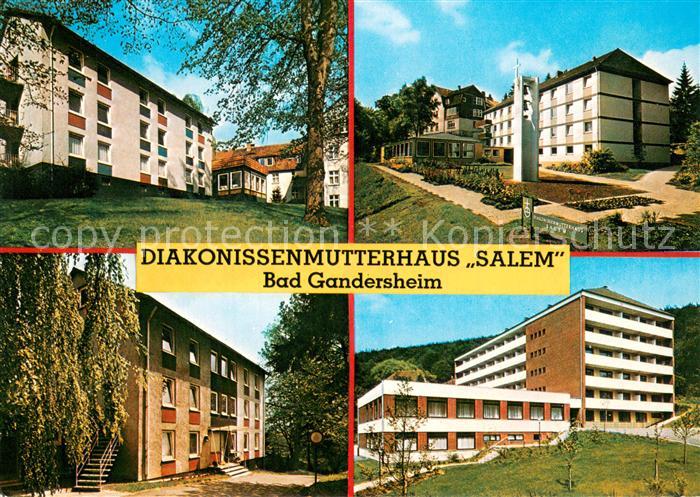 Bad Gandersheim Diaokonissenmutterhaus Salem Aussenansichten