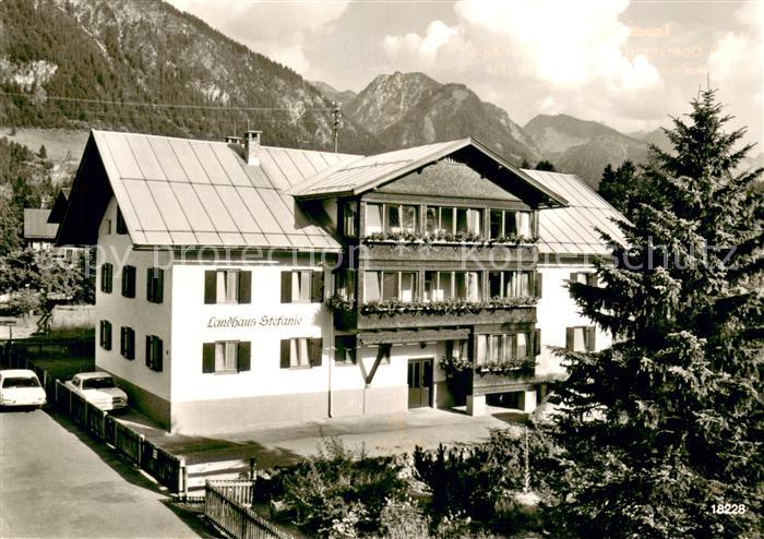 Oberstdorf Landhaus Stefanie Aussenansicht