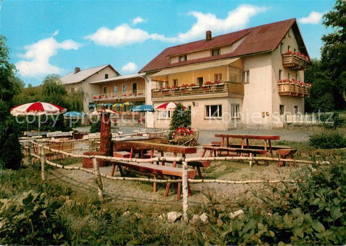 Pfaben Berggasthof Zrenner Terrassenansicht