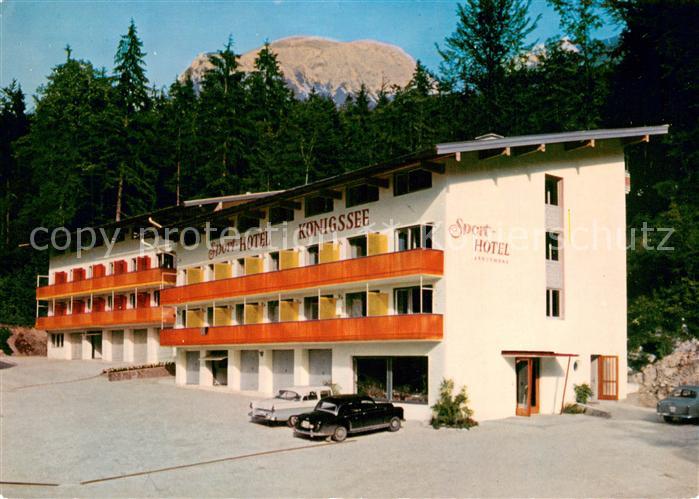 Koenigssee Sporthotel Koenigssee Aussenansicht