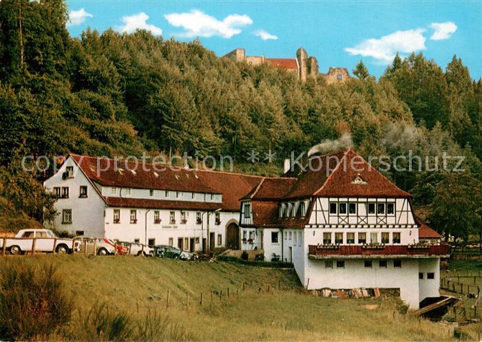 Karlstal Klugsche Muehle Aussenansicht Fachwerkstil