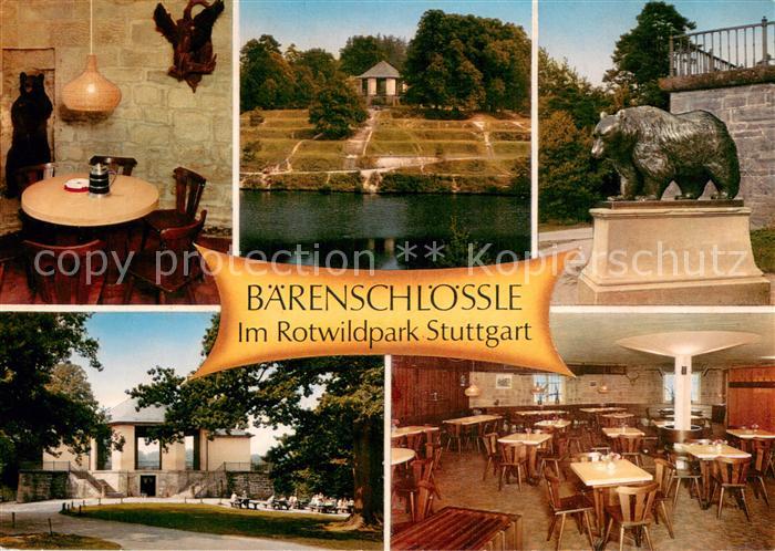 STUTTGART  CITY Baerenschloessle Rotwildpark