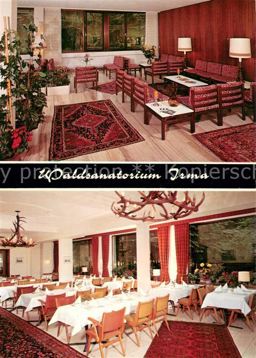 Bad Duerrheim Waldsanatorium Irma Innenansichten