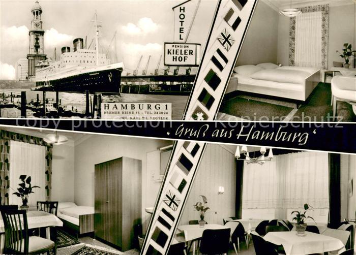 HAMBURG  CITY Hotel Kieler Hof Dampfer