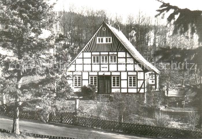 Finnentrop Jugendherberge Aussenansicht Fachwerkhaus