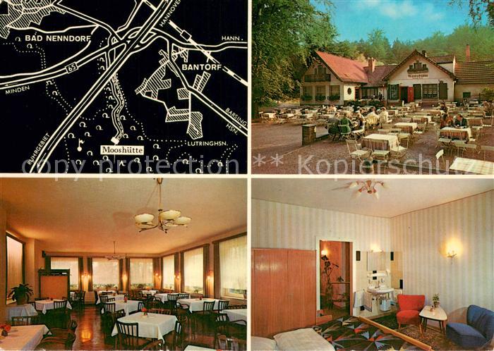 Bad Nenndorf Waldrestaurant-Pension Mooshuette Terrasse Anfahrt