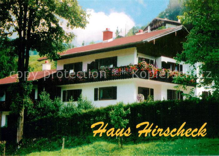 Schoenau Koenigssee Haus Hirscheck Aussenansicht
