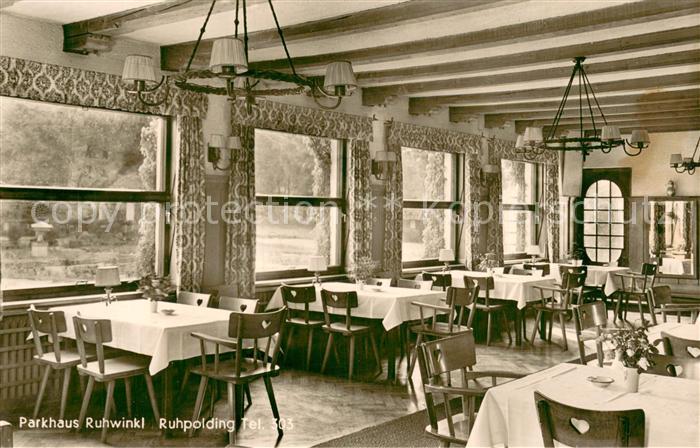 Ruhpolding Bayern Parkhaus Ruhwinkel Gastraum