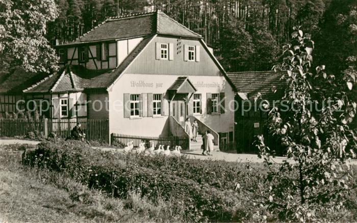 Muehltal Thueringen HO Waldhaus Meuschkensmuehle