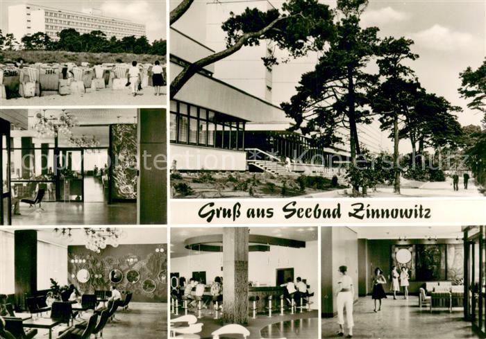 Zinnowitz Ostseebad FDGB Feriendienst IG Wismut Zinnowitz Erholungsheim Roter Ok