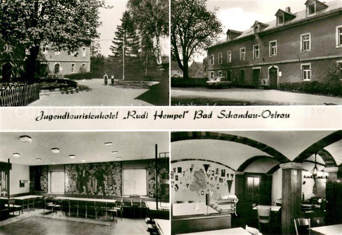 Bad Schandau Jugendtouristenhotel Rudi Hempel Gastraeume