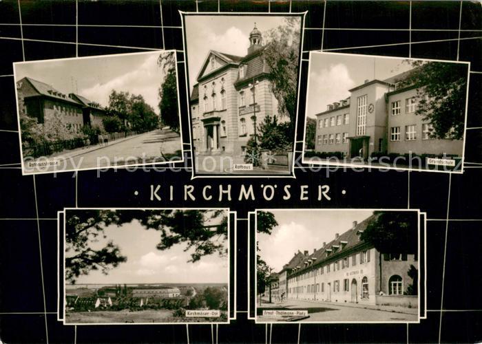 Kirchmoeser Havel Rathausstrasse Rathaus Grundschule Kirchmoeser Ost Ernst Thael