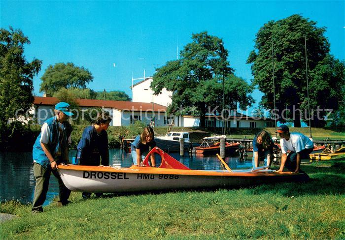 Ueckermuende Mecklenburg Vorpommern Zentrum fuer Erlebnispaedagogik und Umweltbi