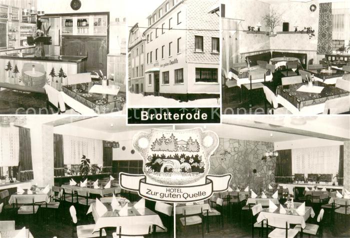 Brotterode Hotel Zur guten Quelle Gastraeume