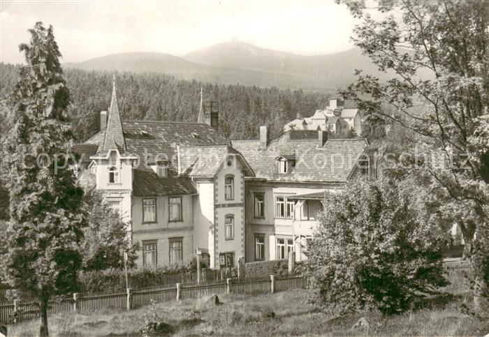 Schierke Harz FDGB Erholungsheim Haus der Freundschaft