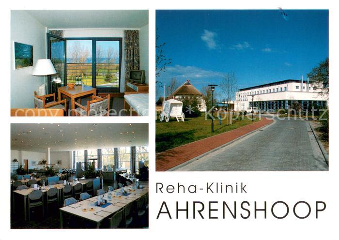 Ahrenshoop Ostseebad Reha Klinik Zimmer Speisesaal