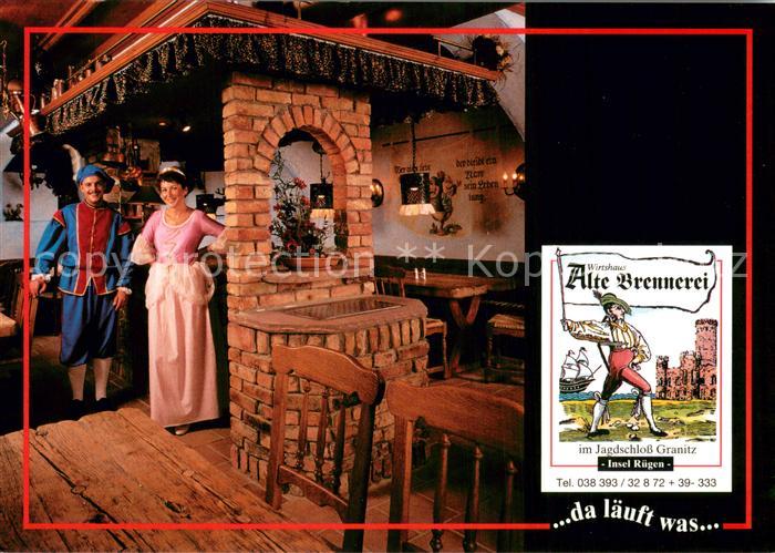 Binz Ruegen Wirtshaus Alte Brennerei im Jagdschloss Granitz
