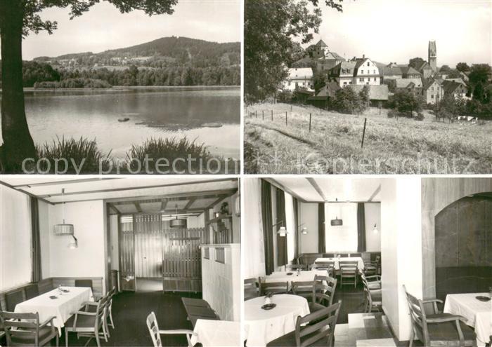 Schoenberg Vogtland KG Gaststaette Seepartie Gastraeume