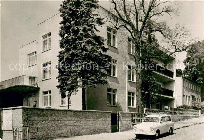 Goehren Ruegen Ferienheim Stranddistel Kombinatsbetrieb Montagebau Grimma