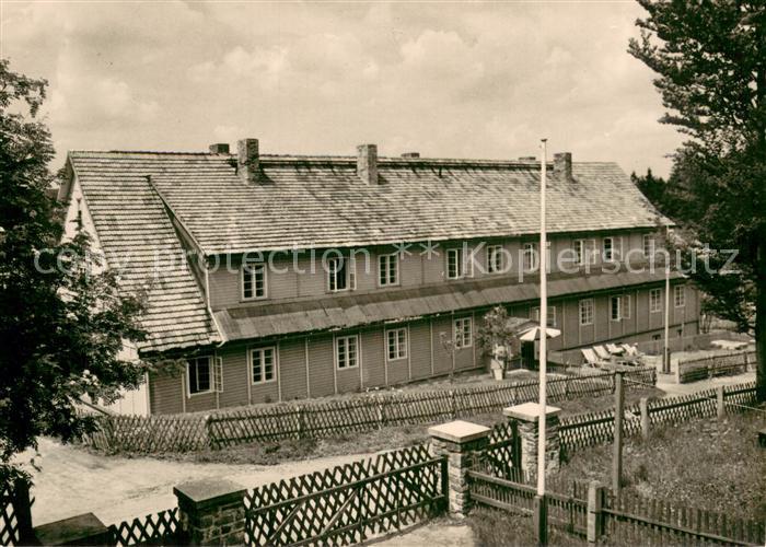 Antonshoehe Breitenbrunn Ferienheim VEB Kondensatorenwerk Antonshoehe