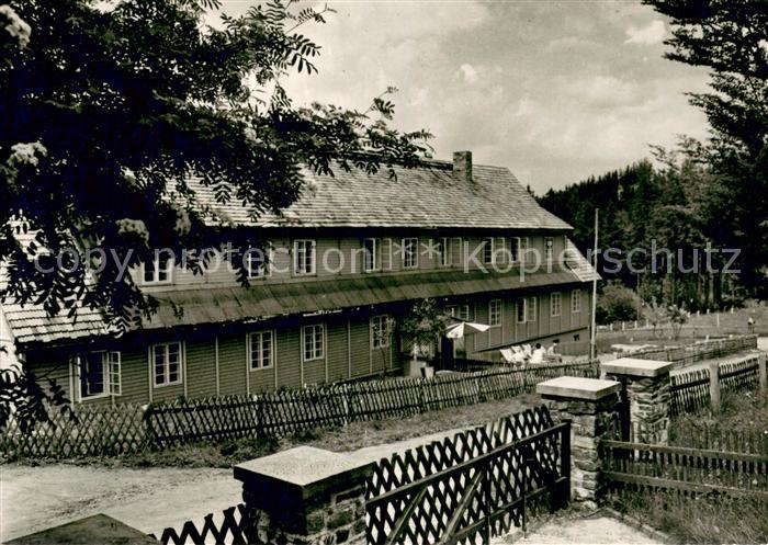Antonshoehe Breitenbrunn Ferienheim VEB Kondensatorenwerk Antonshoehe