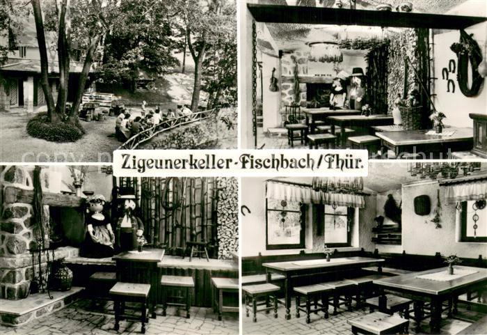 Fischbach Suhl Zigeunerkeller Gastraeume Puppen