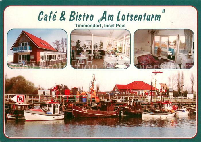 Timmendorf Insel Poel Cafe Bistro Am Lotsenturm Gastraeume Bootsliegeplatz