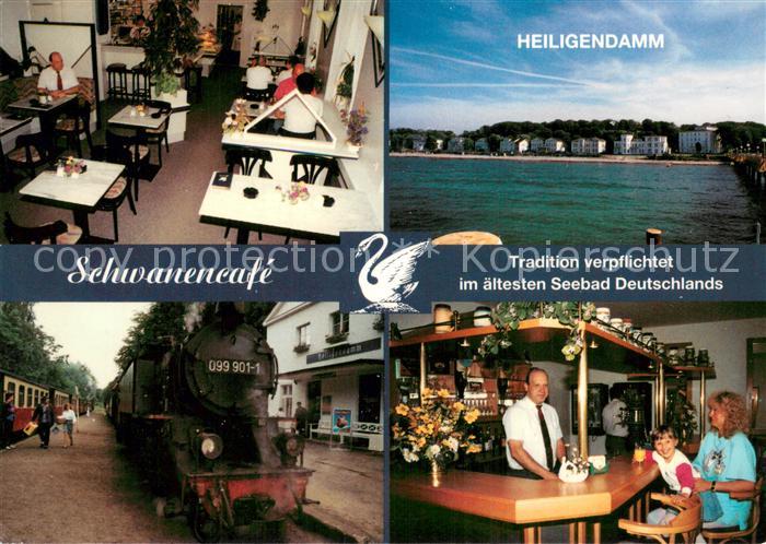 Heiligendamm Ostseebad Schwanencafe Strand Inselbahn Bar