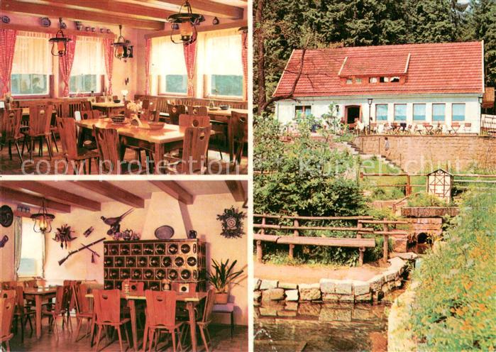 Leinefelde Konsum Waldklause Koehlersgrund Gastraeume Terrasse