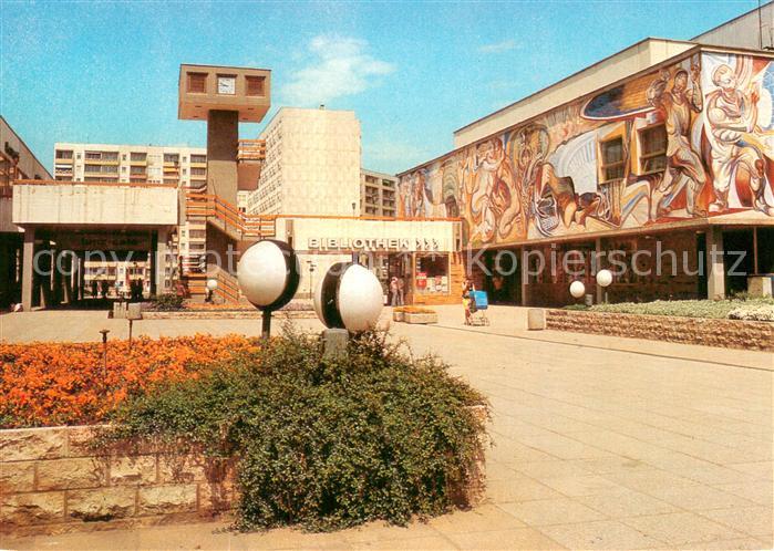 ERFURT  CITY Wohngebiet Riethstrasse Zentrum