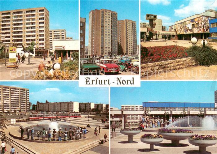 ERFURT  CITY Teilansichten der Stadt