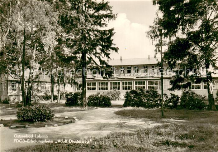 Lubmin Ostseebad FDGB Erholungsheim Adolf Diesterweg